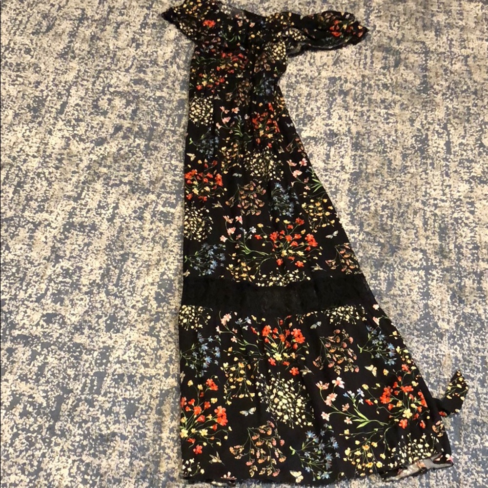 Alice & Olivia Off the shoulder Cheri dress